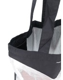 Woom metallic shopper tote