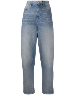 CorsyJ high-rise tapered jeans