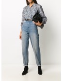 CorsyJ high-rise tapered jeans