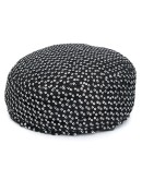 Sancha sequined pillbox hat