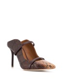 Maureen snakeskin-effect mules
