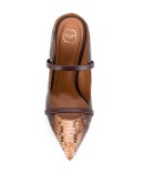 Maureen snakeskin-effect mules