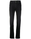 mid-rise slim-fit jeans