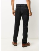 mid-rise slim-fit jeans