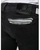 mid-rise slim-fit jeans
