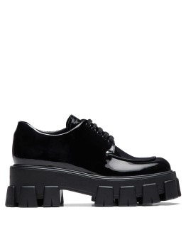 chunky sole derby shoes
