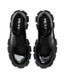 chunky sole derby shoes
