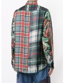 patchwork style shirt 