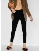 high rise muse cropped jeans