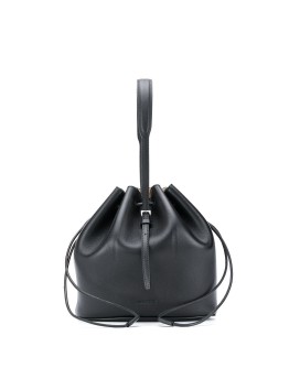 leather bucket bag