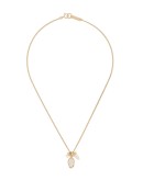 Hamsa pendant necklace