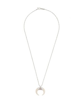 buffalo horn pendant necklace
