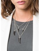 Aimable multi horn chain necklace