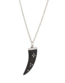 buffalo-horn pendant necklace