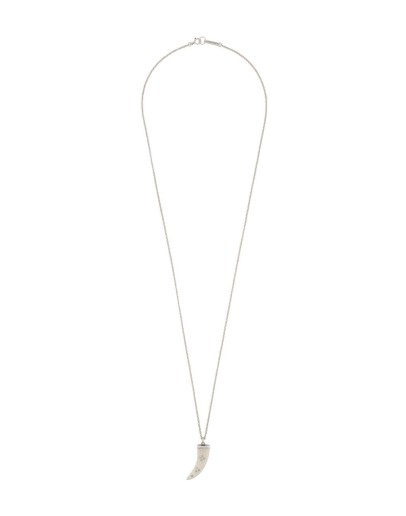 buffalo horn pendant necklace