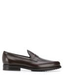 low heel almond toe loafers