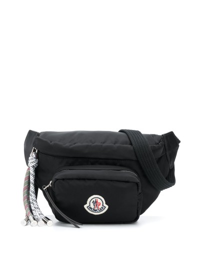 zip pocket belt bag with rope detailing