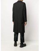 double breasted belted waist coat