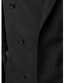 double breasted belted waist coat