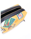 Perry Travel-print cosmetic bag