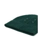 ribbed wool beanie hat