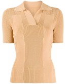 knitted polo shirt