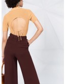 knitted polo shirt