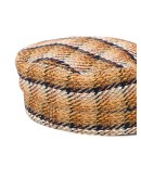 check print peaked cap