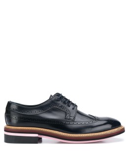 Chase high-shine brogues