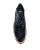 Chase high-shine brogues
