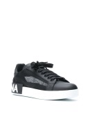 logo low-top trainers