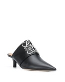 pearl-embellished 50mm mules