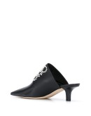 pearl-embellished 50mm mules