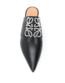 pearl-embellished 50mm mules