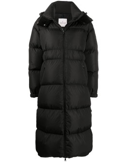 long-length padded down jacket