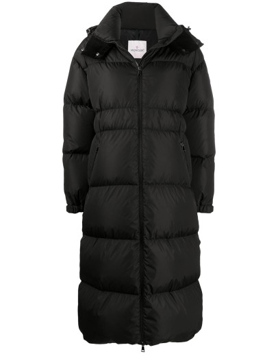 long-length padded down jacket