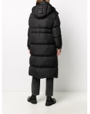 long-length padded down jacket