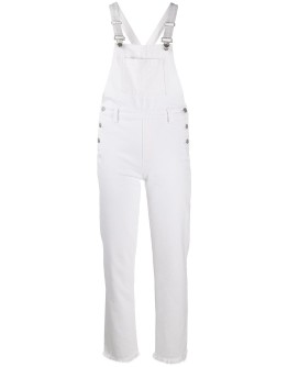 buttoned slim-fit jumpsuit 