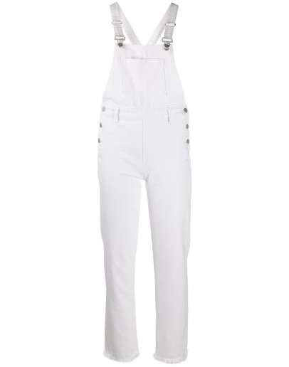 buttoned slim-fit jumpsuit 