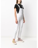 buttoned slim-fit jumpsuit 