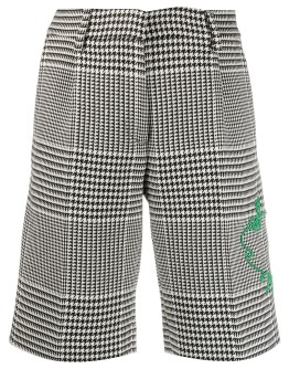 prince of wales pattern shorts