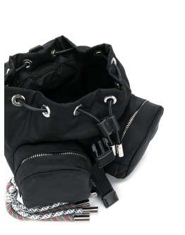 one-shoulder multi-pocket backpack