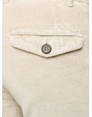 corduroy slim-fit trousers