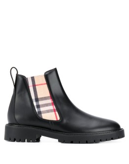 Vintage Check Chelsea boots