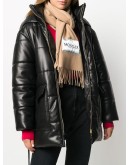 fringed wool scarf