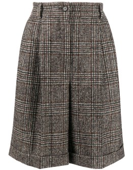 Prince of Wales check shorts