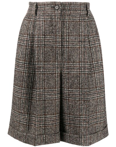 Prince of Wales check shorts