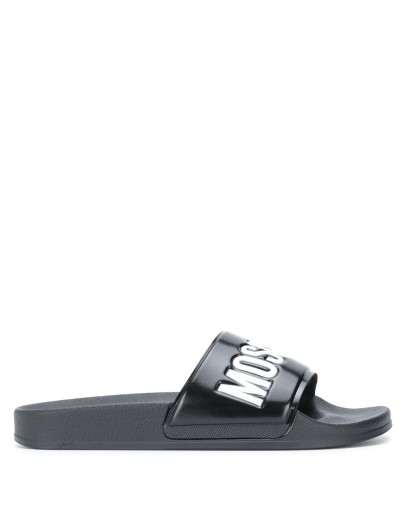 logo-print pool slides