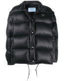 detachable-sleeve puffer jacket