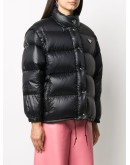 detachable-sleeve puffer jacket